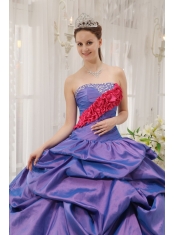 Exclusive Ball Gown Strapless Floor-length  Beading Quinceanera Dress
