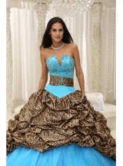 Quinceanera Dress Beading Decorate Sweetheart Neckline Exquisite Style