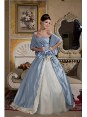 Quinceanera Dress Ball Gown Sweetheart Floor-length Taffeta and Organza Beading