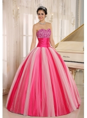 Quincanera Dress Multi-color 2013 New Arrival Sweetheart Tulle Lace-up