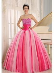 Quincanera Dress Multi-color 2013 New Arrival Sweetheart Tulle Lace-up