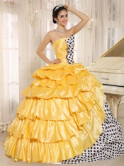 Quinceanera Dress Popular Multi-color Pick-ups Strapless