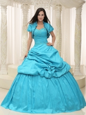 Quinceanera Dress Sweetheart Appliques Lace Up