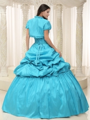 Quinceanera Dress Sweetheart Appliques Lace Up