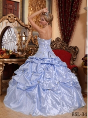 2014 Fashionable Lilac Ball Gown Sweetheart Floor-length Cheap Quinceanera Dresses