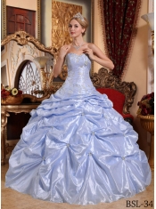 2014 Fashionable Lilac Ball Gown Sweetheart Floor-length Cheap Quinceanera Dresses