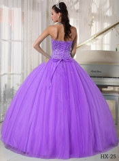 2014 Laverder Ball Gown Sweetheart Floor-length Cheap Quinceanera Dresses