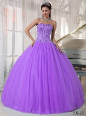 2014 Laverder Ball Gown Sweetheart Floor-length Cheap Quinceanera Dresses