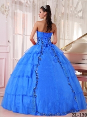 Cheap Ball Gown Sweetheart With Organza Paillette Classical Quinceanera Dresses