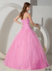 Classy Beading Floor-length Princess Beautiful Quinceanera Dress