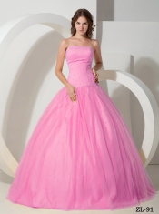 Classy Beading Floor-length Princess Beautiful Quinceanera Dress