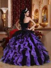 Exclusive Ball Gown Sweetheart Floor-length Pretty Quinceanera Dresses with Organza Beading