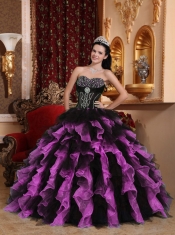 Hot Pink Exclusive Ball Gown Sweetheart Floor-length 2014 Spring Quinceanera Dresses