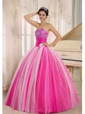 Multi-color 2013 New Styles Arrival Strapless With Lace-up For Quincanera Dress