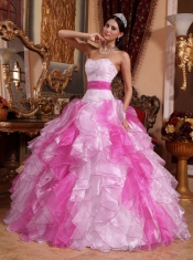 Multi-colored Sweetheart In New Styles With Beading and Ruching Quinceanera Dress