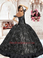 2014 Inexpensive Off The Shoulder Quinceanera Dresses with Appliques