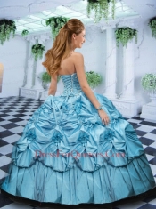 2014 Popular Hot Pink Quinceanera Gown with Beading