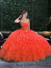 2014 Wonderful Sweetheart Lavender Quinceanera Dresses with Ruffles