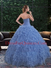 2014 Wonderful Sweetheart Lavender Quinceanera Dresses with Ruffles