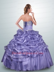Beautiful Lavender Quinceanera Dresses with Beading and Ruffles