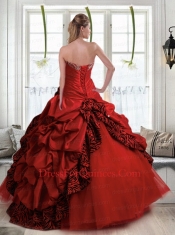 Fashionable Strapless Appliques with Beading Quinceanera Dress in Purple