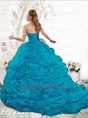 Wonderful Yellow Quinceanera Dresses with Beading and Ruffles