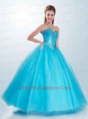 2014 The Most Popular Hot Pink Quinceanera Dress with Beading and Sequins