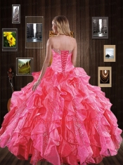 2014 Wonderful Royal Blue Quinceanera Dresses with Beading and Ruffles