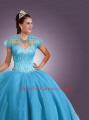 Newest Sweetheart Pink Quinceanera Dresses with Beading and Sequins