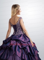 Off the Shoulder Quinceanera Dress with Pick Ups and Appliques