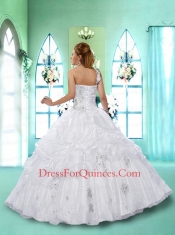 Popular One Shoulder Appliques and Pick-ups Red Dresses for Quinceanera