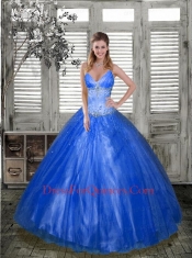 2014 Affordable V-Neck Yellow Quinceanera Dresses with Beading
