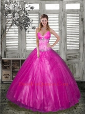 2014 Affordable V-Neck Yellow Quinceanera Dresses with Beading