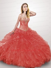 2014 The Super Hot Multi-color Quinceanera Dress with Beading and Ruffles