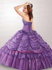 Classical Appliques Hot Pink Quinceanera Dress For 2015