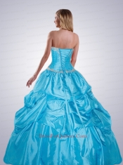 Remarkable Blue Quinceanera Dresses with Appliques For 2015