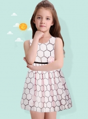 Sexy A-Line Mini-length Flower Girl Dress with Scoop