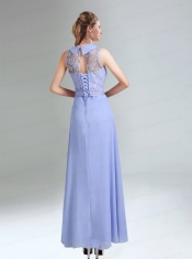 2015 Empire Lace Up Dama Dress Belt and Lace