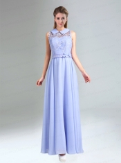 2015 Modest Belt Empire Dama Dress in Lavender