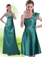 Strapless Column 2015 Dama Dress Beading and Ruching