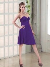 The Latest Sweetheart Dama Dresses with Ruching