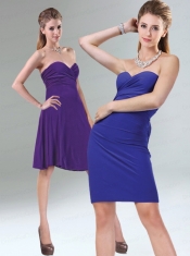 The Latest Sweetheart Dama Dresses with Ruching