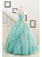 Ball Gown Sweetheart Cheap Quinceanera Dresses with Appliques