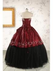 Formal Ball Gown Embroidery Quinceanera Dresses with Sweetheart