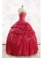 New Style Strapless Appliques Quinceanera Dresses