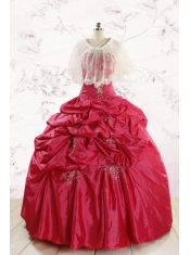 New Style Strapless Appliques Quinceanera Dresses