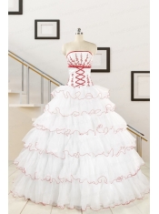 Popular White Sweet 16 Dresses with Appliques