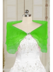 2015 Olive Green New Style Beading Shawls