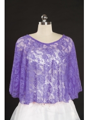 2015 Popular Pink Beading Wraps with Lace