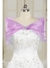 Blue 2015 Organza Beading Orange Shawls for Wedding